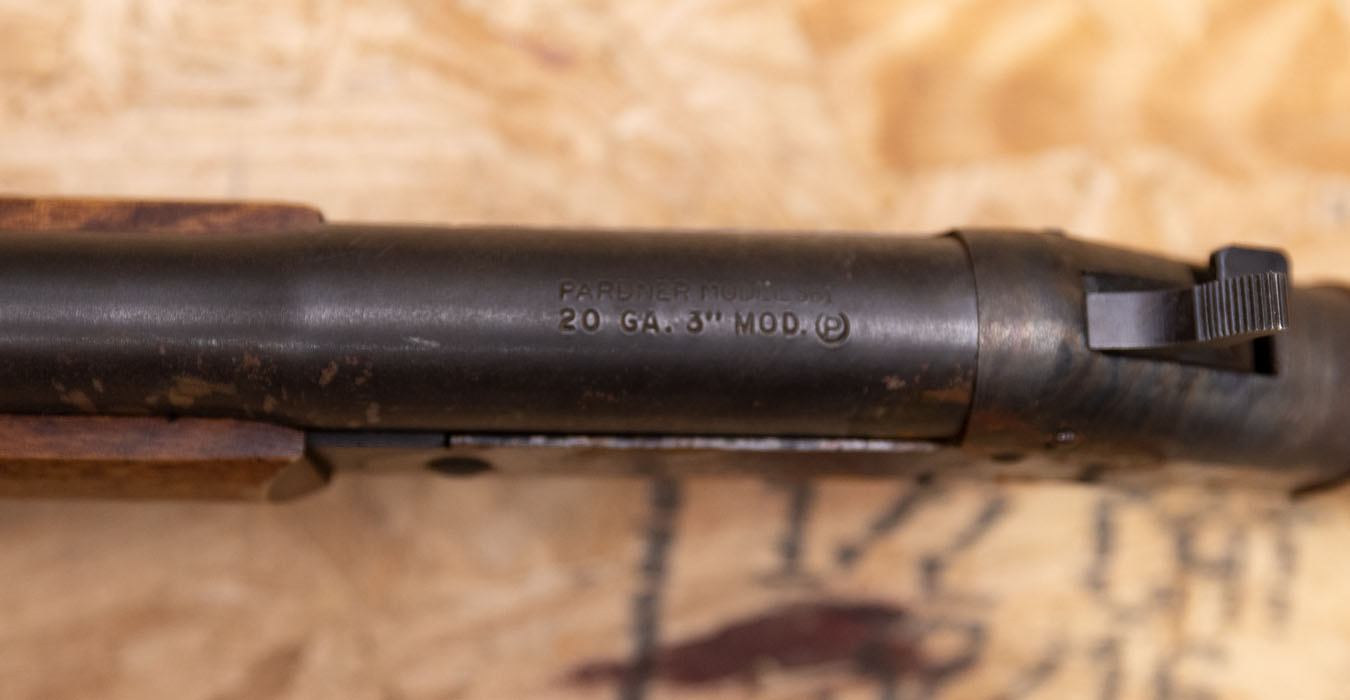 NEW ENGLAND FIREARMS Pardner SB1 20 Gauge Police Trade-In Shotgun